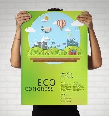 18"x24" Medium Size Poster